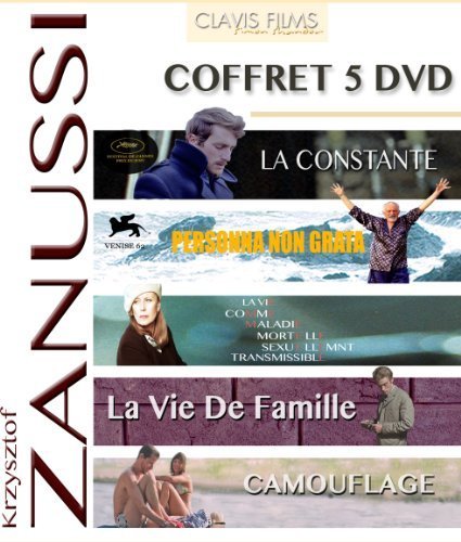 Krzysztof Zanussi Collection - 5-DVD Box Set ( Constans / Persona non grata / Zycie jako smiertelna choroba przenoszona droga plciowa / Zycie rodzinne / Barwy ochronne ) ( The Constant Factor / Persona non grata / Life As a Fatal Sexually T