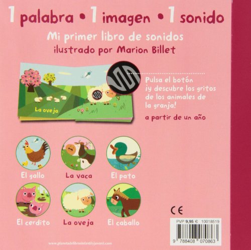 La granja. Mi primer libro de sonidos (Libros con sonido)