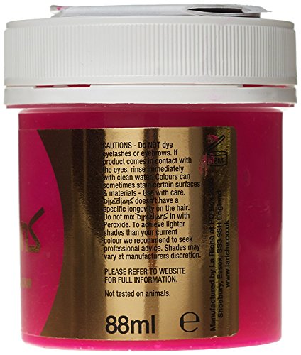 La Riche Unisex Tinte de cabello, semipermanente, Carnation Pink, 1 paquete, (1x 89 ml)