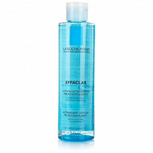 LA ROCHE POSAY EFFACLAR Loción Astringente Micro Exfoliante Clarificante Toner 200ml