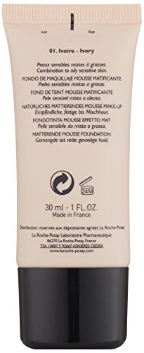 La Roche Posay Toleriane Teint Mattifying Mousse Foundation SPF 20-01 Ivory 30ml