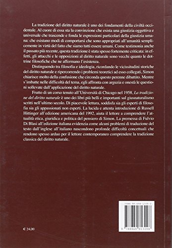 La tradizione del diritto naturale. Le riflessioni di un filosofo