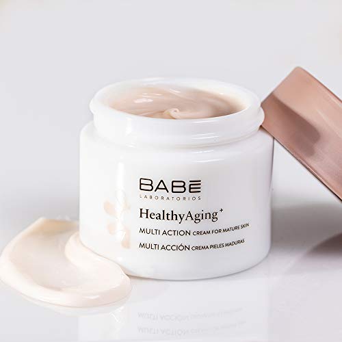 Laboratorios Babe Multi Crema Facial Hidratante, Nutritiva, Antiarrugas, Antioxidante para la Piel Madura, 50 ml