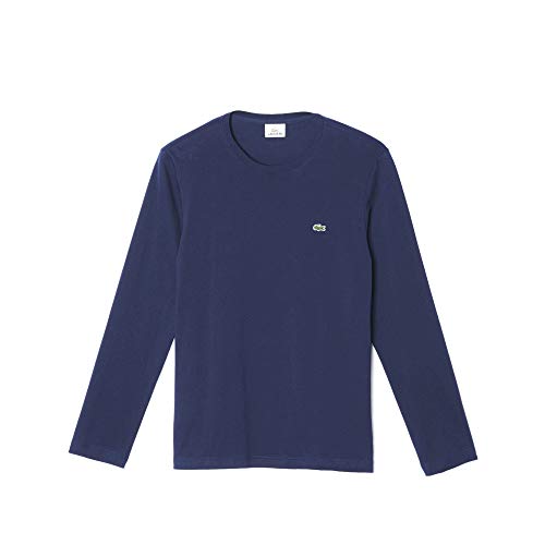 Lacoste Crew Neck Camiseta, 166, 4XL para Hombre