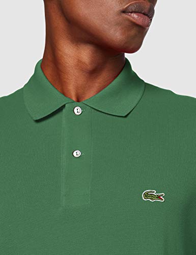 Lacoste L1312 Camisa de Polo, Sinople, 4XL para Hombre