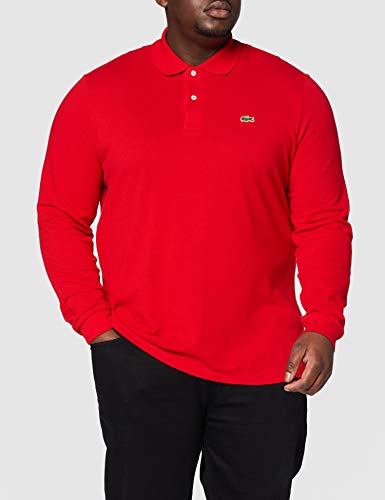 Lacoste L1312 Polo, Rojo (Rouge), 6XL (Talla del fabricante: 11) para Hombre