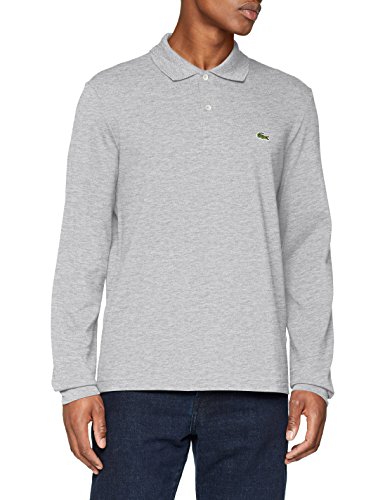 Lacoste L1313 Polo, Gris (Argent Chine), 4XL (Talla del Fabricante: 9) para Hombre