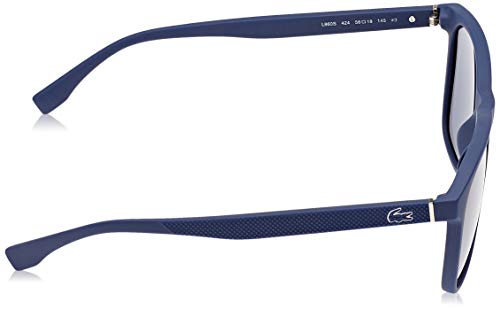 Lacoste L860S 424 56 Gafas de sol, Matte Bluee, Unisex-niños