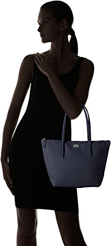 Lacoste NF2037PO, Bolso bandolera para Mujer, ECLIPSE (Eclipse), 24.5 x 14.5 x 23.5 cM