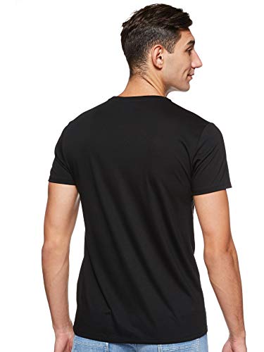 Lacoste TH6709, Camiseta para Hombre, Negro (Noir), 4XL (Talla del fabricante: 9)