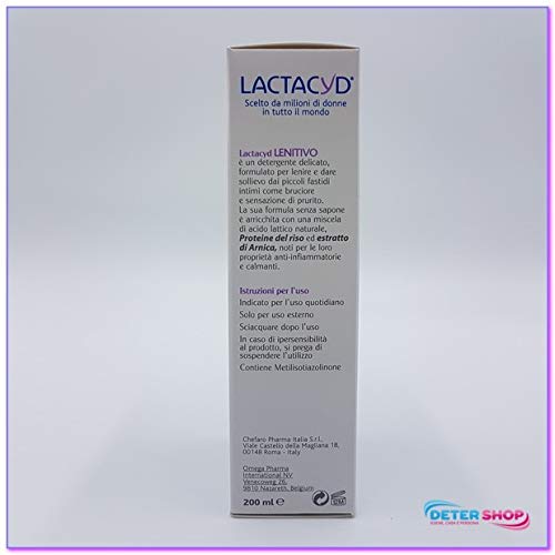 LACTACYD Calmante Limpiador nueva ropa interior de 200ml piel irritada