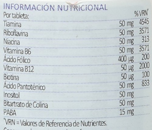 Lamberts Vitamina B-50 Complex - 60 Tabletas