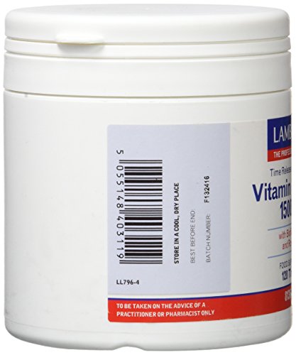 Lamberts Vitamina C Liberacion Sostenida 1500mg - 120 Tabletas