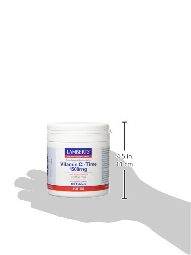 Lamberts Vitamina C Liberacion Sostenida 1500mg - 120 Tabletas