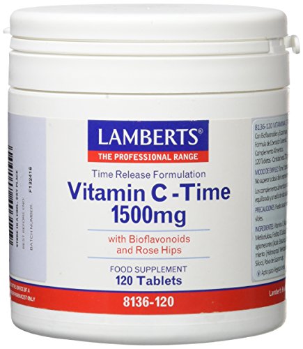 Lamberts Vitamina C Liberacion Sostenida 1500mg - 120 Tabletas