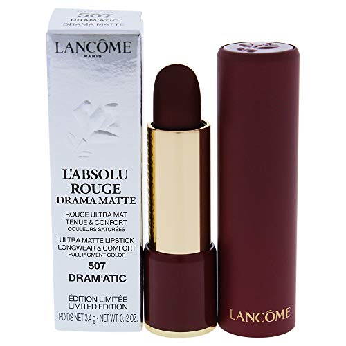 LANCOME ABSOLU Rouge Matte Ultra Barra DE Labios DRAMA'ATIC Unisex Adulto, 507 Dramático, Único