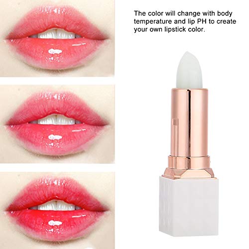 Lápiz labial hidratación y cambios de color, Barra de labios brillante y duradera para el cuidado de los labios