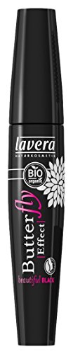 lavera Máscara de pestañas butterly effect -Beautiful Black- vegano - cosméticos naturales 100% certificados - maquillaje - 11 ml