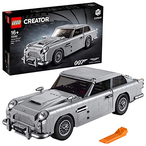 LEGO Creator - James Bond Aston Martin DB5, detallada maqueta de juguete del icónico vehículo de 007 (10262)