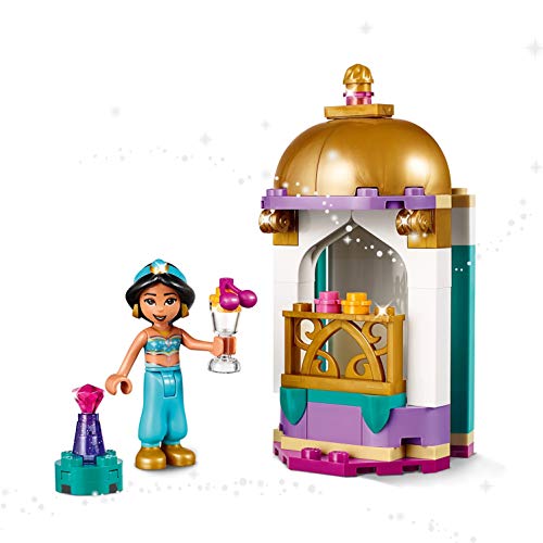 LEGO Disney Princess - Pequeña Torre de Jasmine, juguete inspirado en Aladdín para construir (41158)