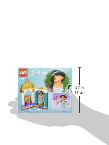 LEGO Disney Princess - Pequeña Torre de Jasmine, juguete inspirado en Aladdín para construir (41158)