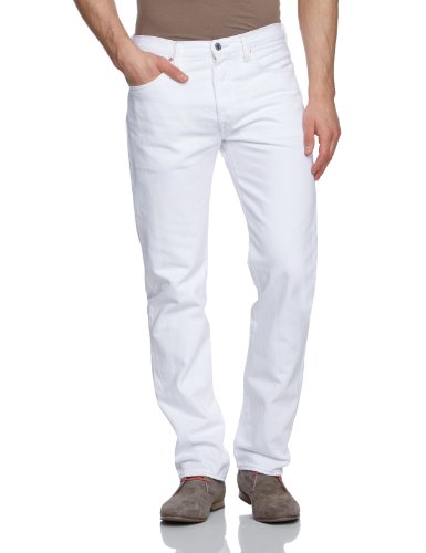 Levi's 501 Original Fit Jeans Vaqueros, White Light, 34W / 30L para Hombre