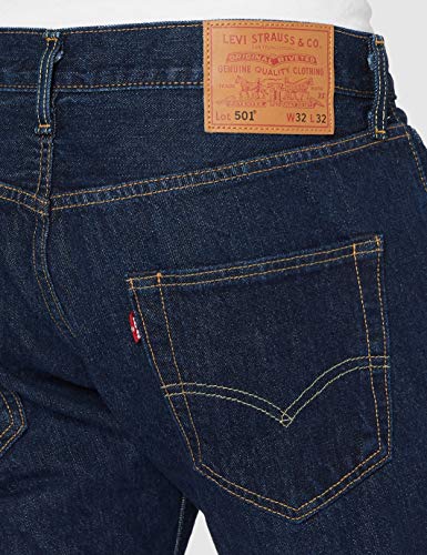 Levi's 501 Original Fit- Vaqueros para hombre, Azul (Onewash 101), W31/L32