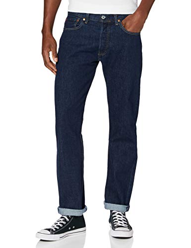 Levi's 501 Original Fit- Vaqueros para hombre, Azul (Onewash 101), W31/L32