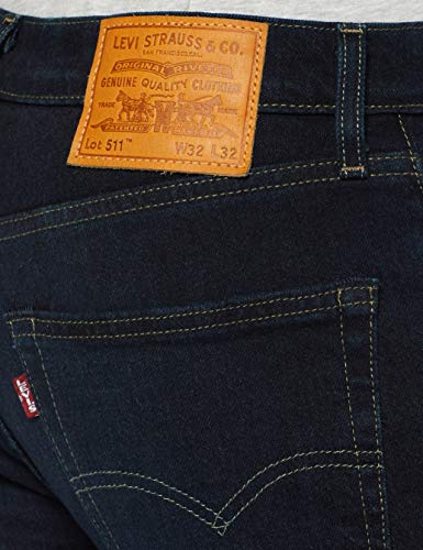 Levi's 511 Slim Fit Vaqueros, Durian Od Subtle 3720, 32W / 32L para Hombre