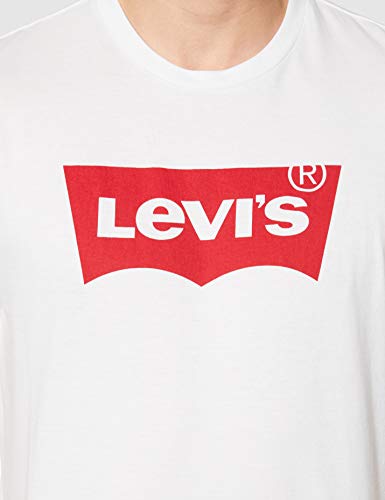 Levi's Graphic Set-In Neck, Camiseta para Hombre, Blanco (C18978 Graphic H215-Hm White Graphic H215-Hm 36.4 140), Small