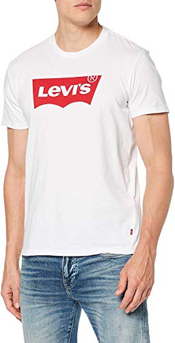 Levi's Graphic Set-In Neck, Camiseta para Hombre, Blanco (C18978 Graphic H215-Hm White Graphic H215-Hm 36.4 140), Small