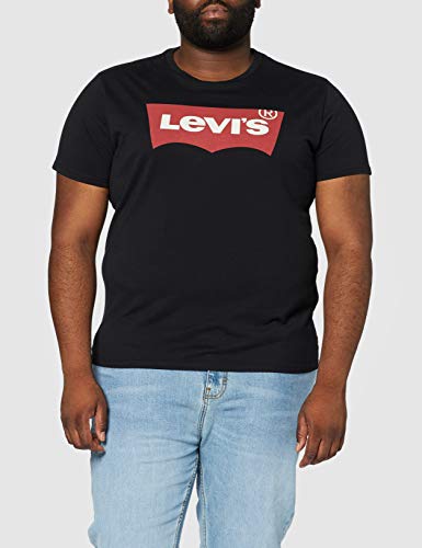 Levi's Graphic Set-In Neck, Camiseta para Hombre, Negro (Graphic Black), X-Large