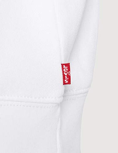 Levi's Graphic Sport Capucha, Blanco (Housemark Hoodie White 0010), 2XS para Mujer