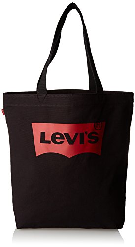 Levi's LEVIS FOOTWEAR AND ACCESSORIESBatwing Tote WMujerBolsos totesNegro (R Black) 39x14x30 centimeters (W x H x L)