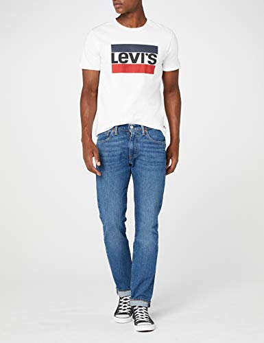 Levi's Sportswear Logo Graphic - Camiseta para Hombre, Blanco (84 Sportswear Logo White 0000), X-Large