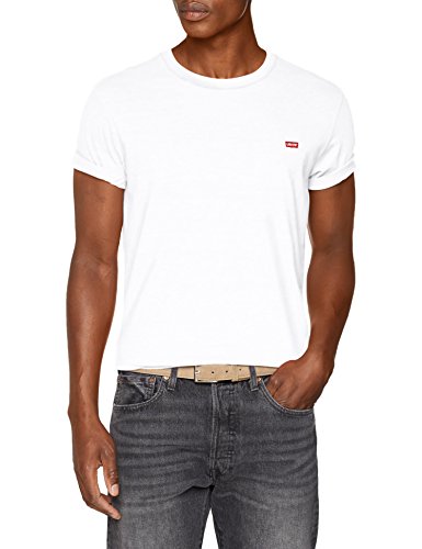 Levi's SS Original Hm tee Camiseta, Multicolor (Cotton + Patch White 0000), XX-Large para Hombre