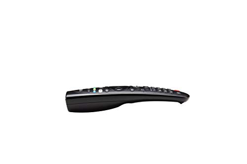 LG Magic Control AN-MR19BA - Mando a distancia (añade Amazon Alexa a tu tele LG, Reconocimiento de voz, apunta y navega, rueda de scroll, botones Netflix y Amazon, teclado numérico) color Negro