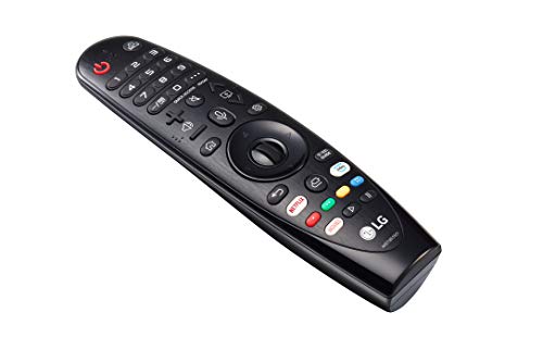 LG Magic Control MR20GA - Mando a Distancia para Smart TV LG 2020 (Reconocimiento de Voz, apunta y navega, Rueda de Scroll, Teclado numérico, Botones Netflix, Prime Video y Rakuten TV) Color Negro