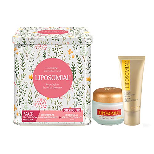 Liposomial Antienvejecimiento Crema, 50ml+REGALO Sérum Concentrado, 20ml+Lata