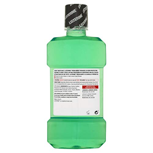 Listerine, Enjuague bucal - 500 ml.