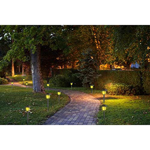 Llama Solar Luces - Luces Solares LED Luces solares Jardín Lámpara LED para exterior,Encendido/Apagado Automático Impermeable Larga duración Luces de Jardín Led Solares(6 Pack)