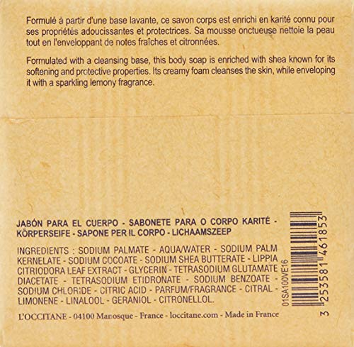 L'Occitane Karite Jabón Verbena - 100 gr