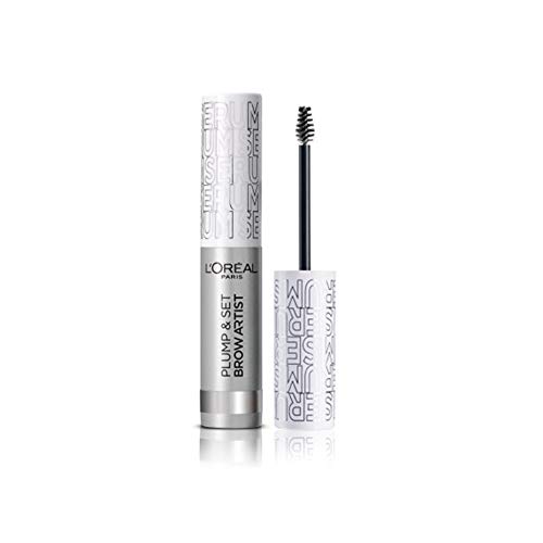 L'Oréal Brow Artist Plum & Set Máscara de Cejas, 000 Transparent