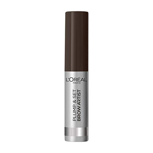 L'Oréal Brow Artist Plum & Set Máscara de Cejas, 108 Dark Brunette