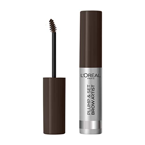 L'Oréal Brow Artist Plum & Set Máscara de Cejas, 108 Dark Brunette