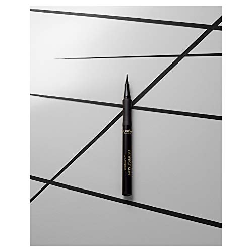 L'Oréal Electric Nights Kit de Paradise Extatic Máscara de Pestañas Volumen y Longitud, y delineador de Ojos Super Liner Perfect Slim Eyeliner