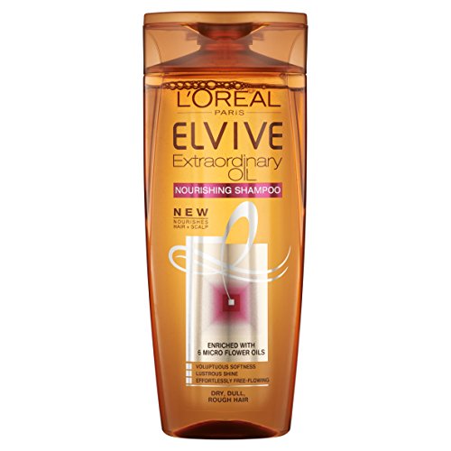 L'Oreal Elvive Aceite extraordinario champú, 250 ml, pack de 6