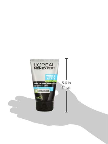 L'Oreal Men Expert White Activ Anti-Spots Oil Control Charcoal Foam 100ml