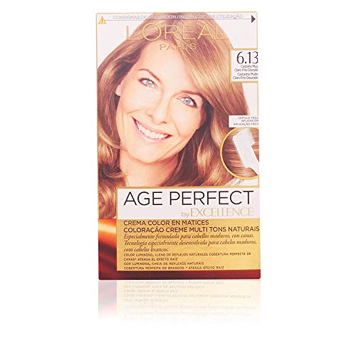 L'Oréal Paris Age Perfect Coloración permanente, Tono: 6.13