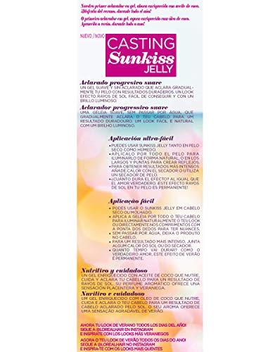 L'Oreal Paris Casting Crème Gloss Jelly 01 para Cabello Castaño